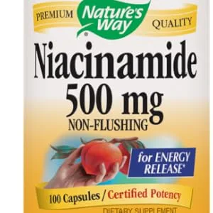 Nature's Way Niacinamide 500mg, Pack of 3 - product information 1