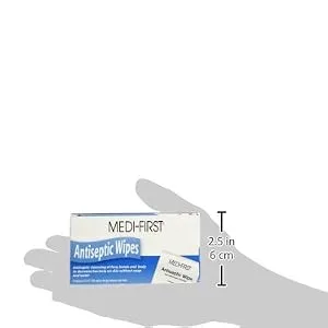 Medique Medi-First Antiseptic Wipes, Benzalkonium Chloride Cleansing Towelettes, 20 Pack - 21471 20 Wipes Wipes - product information 3