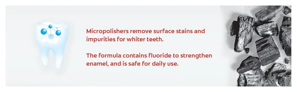 Colgate Activated Charcoal Toothpaste for Whitening Teeth with Fluoride, Natural Mint Flavor, Vegan - 4.6 Ounce (Pack of 3) - Charcoal toothpaste
