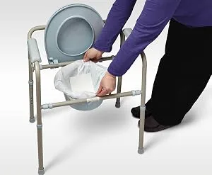 Medline Commode Liners with Absorbent Pad case of 72 - product information 2
