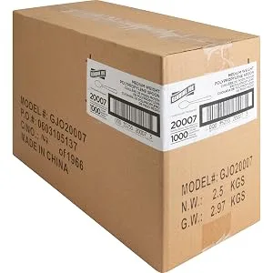 Genuine Joe GJO20007 Plastic Spoons, Ind-Wrapped, Med-Wght (Pack of 1000) - product information 1
