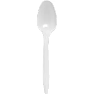Genuine Joe GJO20007 Plastic Spoons, Ind-Wrapped, Med-Wght (Pack of 1000) - product information 3