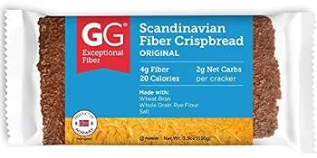 GG Scandinavian Fiber Crispbread, Appetite Control Bran Sprinkles, 8.8 Oz (Pack of 6) - product information 2