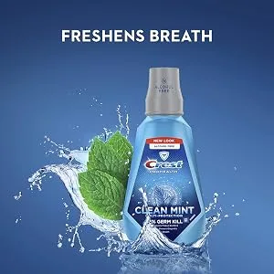 Crest Pro-Health Multi-Protection CPC Antigingivitis/Antiplaque Mouthwash Clean Mint, 16.9 Fl Oz (Pack of 4) - product information 1