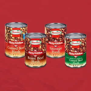 MARY KITCHEN Sausage Hash, Canned Sausage Hash, 14 oz (12 Pack) - Mary Kitchen