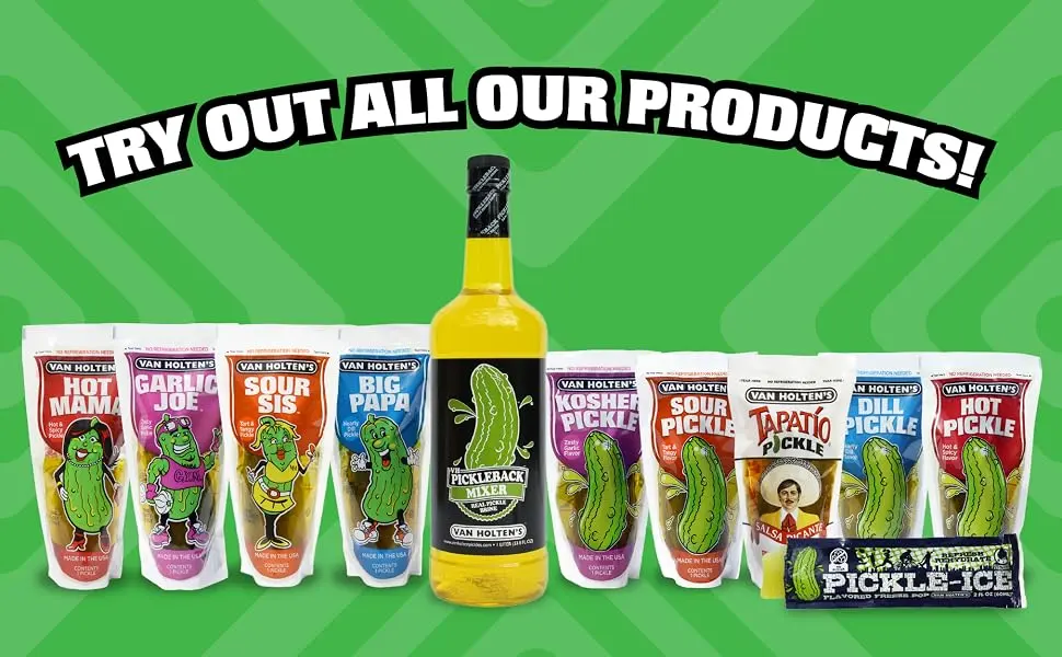 Van Holten's Pickles - Pickle-Ice Freeze Pops - 24 Pack - Green product
