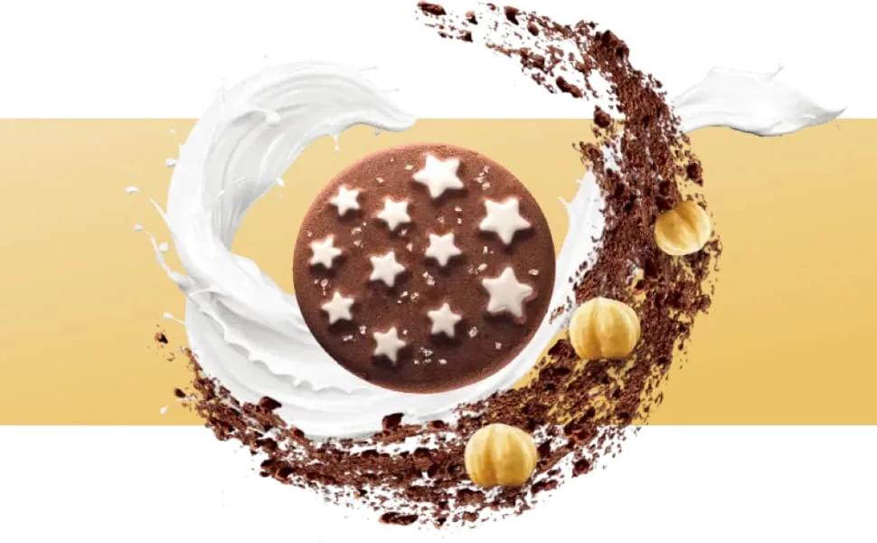 Mulino Bianco Pan Di Stelle Cocoa Biscuits With Sugar Stars 3 Pack, 21.15 Oz - product information 2