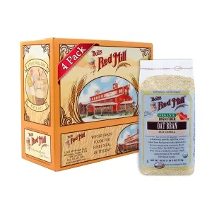Bob's Red Mill Organic Oat Bran Hot Cereal, 18 Ounce (Pack of 4) - product information 1