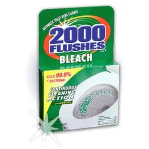 2000 FLUSHES-20801 Blue Plus Bleach Automatic Toilet Bowl Cleaner, 3.5 OZ ( Pack Of 1 ) - product information 2