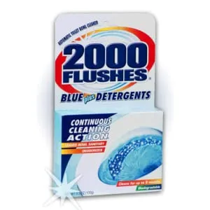2000 FLUSHES-20801 Blue Plus Bleach Automatic Toilet Bowl Cleaner, 3.5 OZ ( Pack Of 1 ) - product information 4