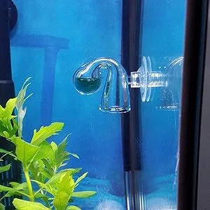 WEAVERBIRD CO2 Drop Glass Checker Aquarium Fish Tank Carbon Dioxide PH Checker Tester Monitor Cylinder Concentration Detector - CO2 Drop Glass Checker
