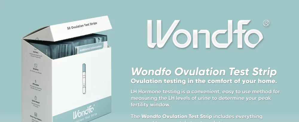 Wondfo Ovulation Test Strips 25 pack - Rapid Test Detection for Home Self-Checking Urine Test Simple Accurate and Reliable 1 count (Pack of 25) - product information 9