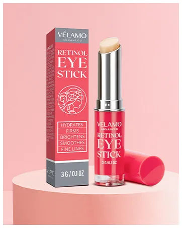 VELAMO ADVANCED Caffeine Eye Cream: for Dark Circles Puffiness Under Eye Bags Wrinkles 15g Caffeine Eye Cream 15g - RETINOL EYE STICK