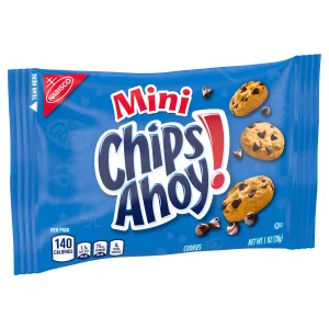 CHIPS AHOY! Mini Chocolate Chip Cookies, 12 Snack Packs - image
