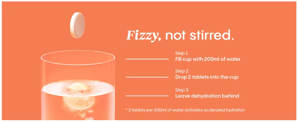Hydralyte Effervescent Electrolytes Tablets - Orange 20 count Orange 20 count (Pack of 1) - Fizzy not stirred