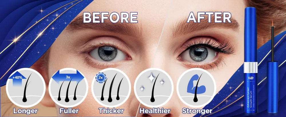 Advanced Eyelash Growth Serum for Lash: Boost Lash Growth Serum Premium Formula for Longer Fuller and Thicker Lashes 3 ML (Deepsea Blue) - product information 7