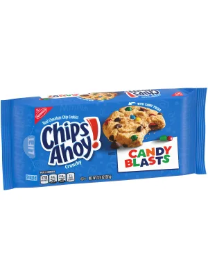 CHIPS AHOY! Candy Blasts Cookies, 1 Pack (12.4 oz.) - image