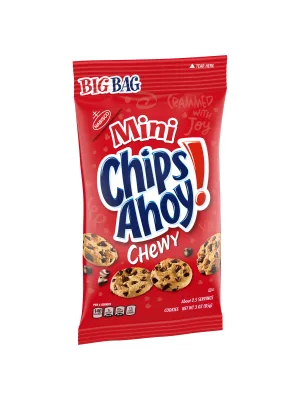 Mini Chips Ahoy! Chewy Chocolate Chip Cookies, Gears 5 Edition, Free In-Game Content, 12 Big Bags (3 Oz.) - image