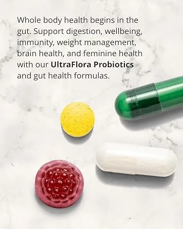Metagenics - Immune Active - Immune Support and Antioxidants - with Vitamin C Zinc - Green Tea NAC Quercetin and More - 60 Capsules - UltraFlora Probiotics