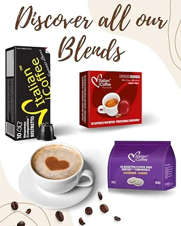100 Delicitaly pods compatible with Nespresso machines Italian Expresso capsule (Decaffeinated) Decaffeinated 100 regular pods 100 count (Pack of 1) - card 4