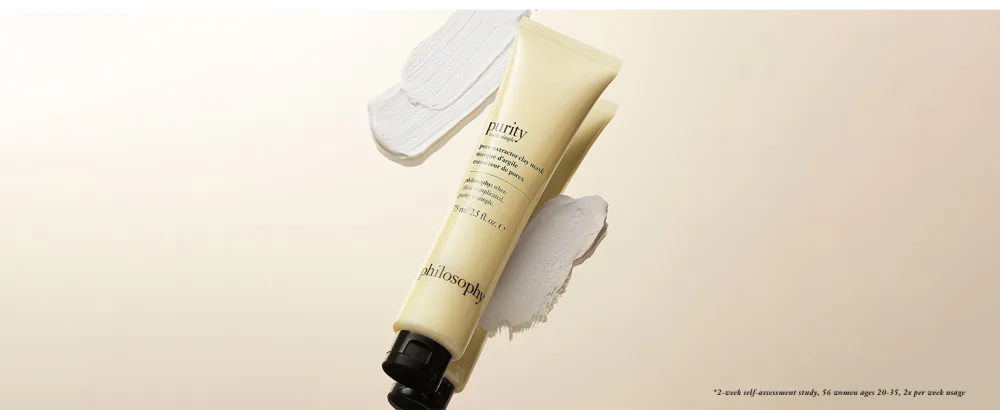 PHILOSOPHY purity made simple pore extractor - draws out impurities and shrink the look of pores for soft refreshed skin - PHILOSOPHY purity made simple pore extractor