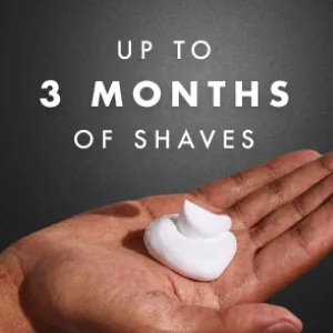 Gillette Foamy Regular Shaving Cream, Pack of 12, 11 oz each - up to 3 months