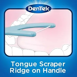 DenTek Comfort Clean Sensitive Gums Floss Picks, Soft & Silky Ribbon, 150 Count, 3 Pack Sensitive Gums 150 Count (Pack of 3) - Sensitive Gums