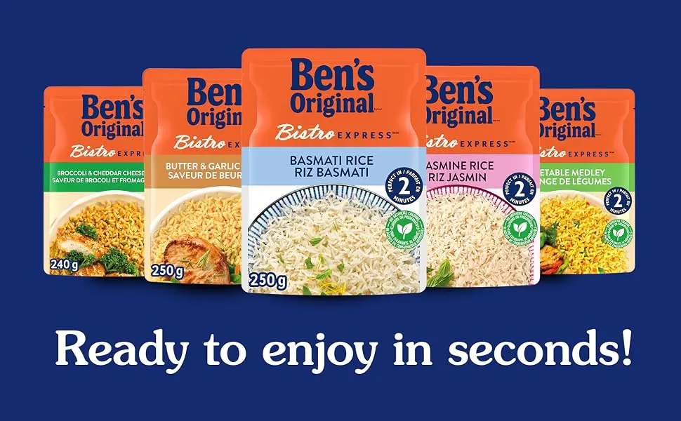 BEN'S ORIGINAL BISTRO EXPRESS Basmati Coconut Flavoured Rice Side Dish 240g Pouch Basmati Coconut 1 - product information 2