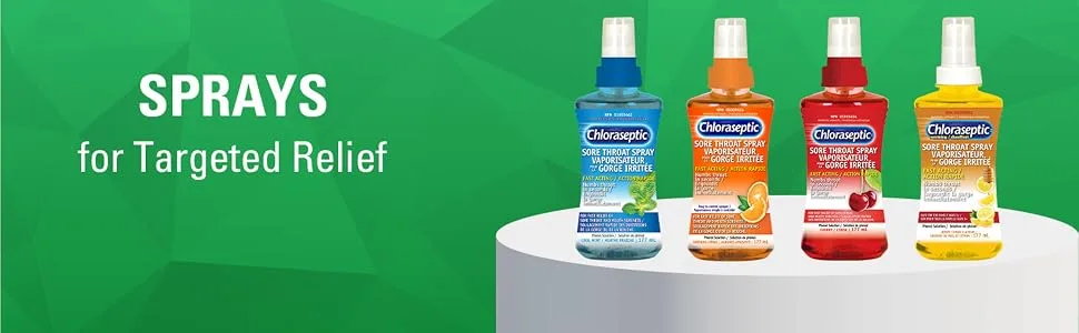 Chloraseptic Maximum Strength Sore Throat Lozenges with soothing liquid centre - Wild Berries 15 lozenges - image