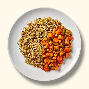 BEN'S ORIGINAL NATURAL SELECT Chicken & Herb Flavour Rice Side Dish 397g pouch Chicken & Herb 397 g (Pack of 1) - Indian Vegetable Curry