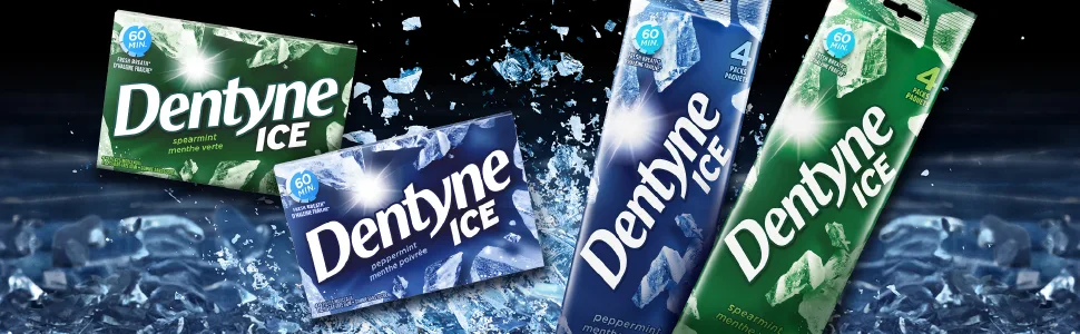 Dentyne Ice Sugar-Free Gum Avalanche 4pk Avalanche 48 count (Pack of 1) - Dentyne