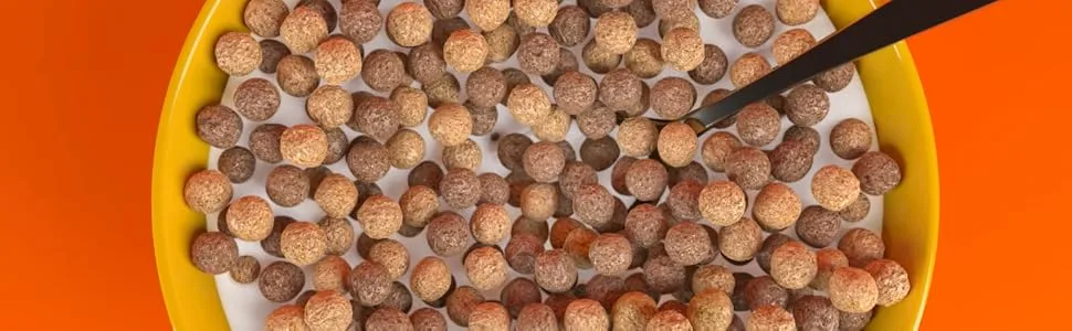 Reese's Puffs Chocolate Peanut Butter Cereal Box Made with Real Reese's Peanut Butter 326 Grams Package of Cereal - Reese