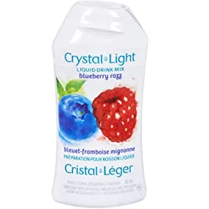 Crystal Light Blueberry Razz Liquid Drink Mix 48 mL Bottle Blueberry Razz 48 ml (Pack of 1) - product information 2