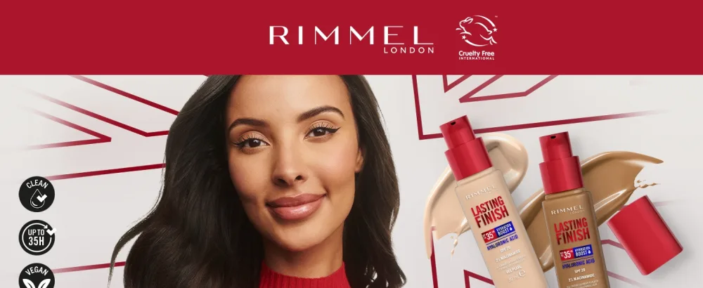 Rimmel London - Lasting Finish 35 Hour Foundation Long-Wearing Hydrating Vegan Formula Full-Coverage - Latte 1 count (Pack of 1) Latte - 410 - 35hr