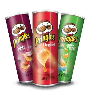 Pringles Salt and Vinegar Chips 156 Grams & Potato Chips Ketchup 156 Grams Chips + Potato Chips Ketchup Salt & Vinegar 156 g (Pack of 1) - Pringles
