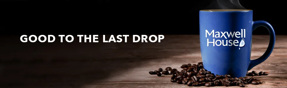 Maxwell House Half Caff Original Roast Instant Coffee 150g Half Caff 150 g (Pack of 1) - maxwell house, coffee, keurig, k cup, pods, dark roast coffee, medium roast coffee, ground coffee