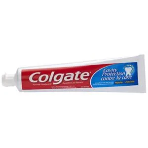 Colgate Cavity Protection Whitening Fluoride Toothpaste (4 Pack) + Total CPC Mouthwash (1L) | Oral Care Bundle Toothpaste + Mouthwash - product information 1