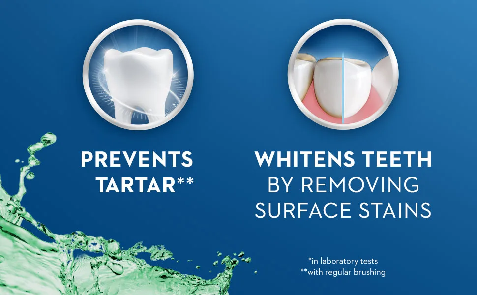 Crest Complete Whitening Toothpaste Plus Scope Minty Fresh 360 mL (Pack Of 3) Toothpaste Scope (Pack of 3) - Prevents tartar* Whitens teeth by removing surface stains *with regular brushing