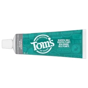 Tom's of Maine Luminous White Clean Mint Toothpaste 85 ml (Pack of 1) 85 ml (Pack of 1) PureActiv Fresh Mint - product information 2