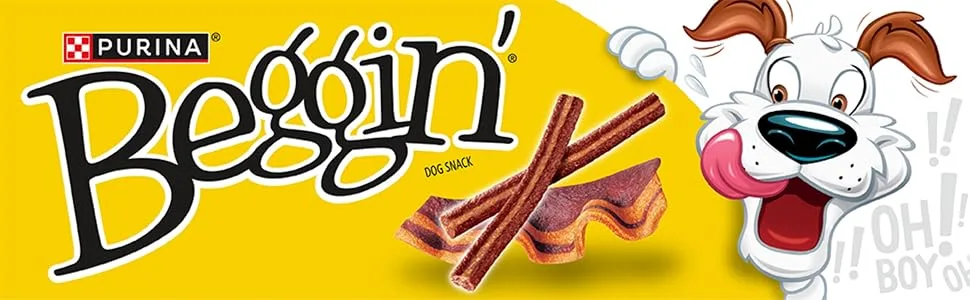 Beggin' Strips Dog Treats Cheeseburger - 708 g Pouch (1 Pack) 708 g (Pack of 1) - Beggin