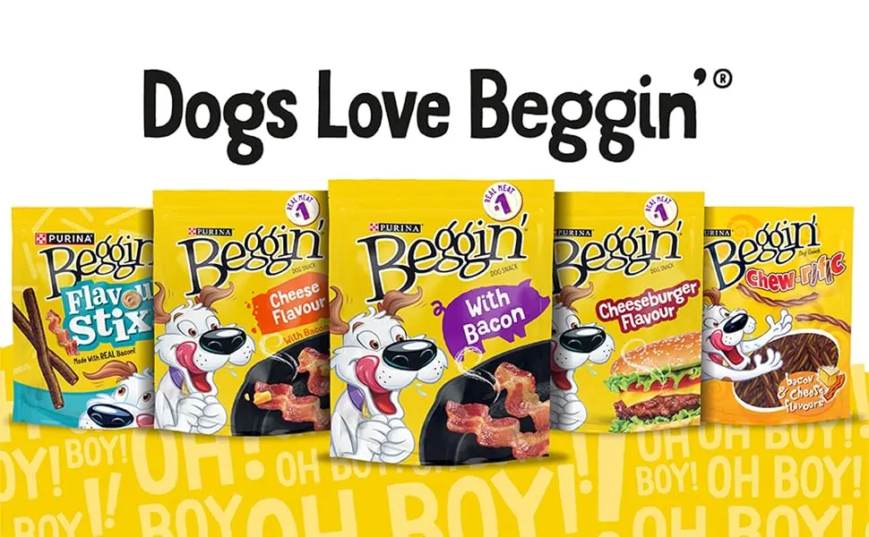 Beggin' Strips Dog Treats Cheeseburger - 708 g Pouch (1 Pack) 708 g (Pack of 1) - Beggin