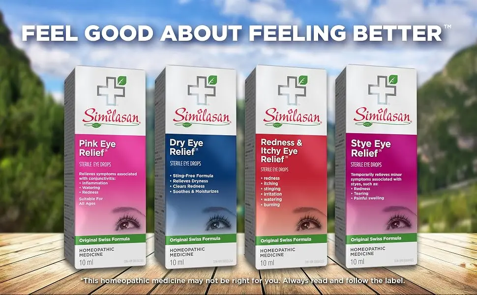 Similasan Pink Eye Relief Monodose 20 Count - similasan pink eye relief