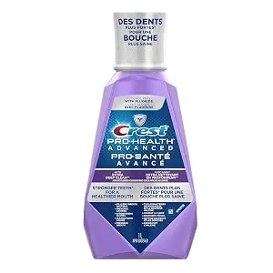 Crest Pro-Health Mouthwash with Flouride Advanced Anticavity Strengthens Enamel Fresh Mint 1L Enamel Care - product information 1