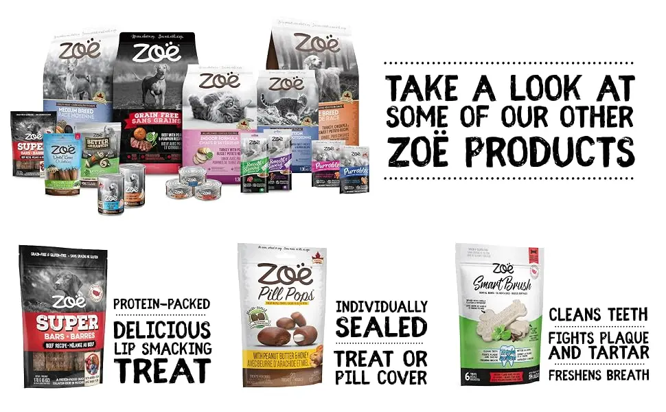 Zoe Better Than Rawhide Bones + Twists for Dogs | Mint & BBQ Chicken Flavor - product information 3