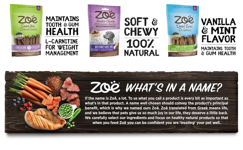 Zoe Better Than Rawhide Bones + Twists for Dogs | Mint & BBQ Chicken Flavor - product information 4