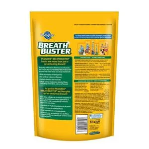 PEDIGREE DENTASTIX for Medium Dogs + PEDIGREE BREATHBUSTER Biscuit Treats - product information 2