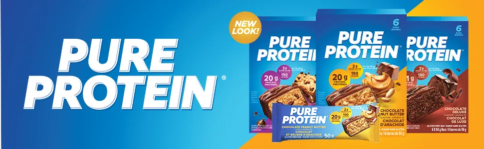 Pure Protein Bars - Nutritious Gluten Free protein bar & Bars - Nutritious Gluten Free protein bar Caramel Churro + Lemon Cake - Pure protein, protein bar, protein powder, whey protein