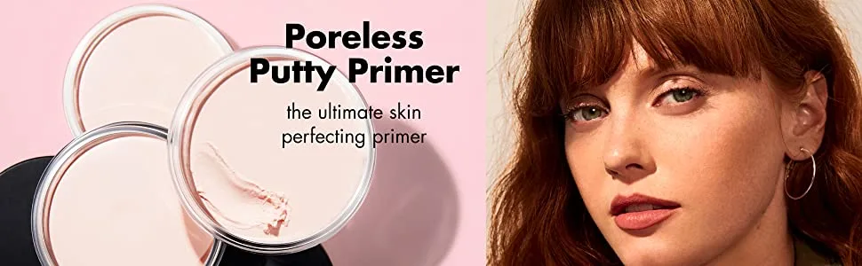 e.l.f. Poreless Putty Primer + Poreless Face Primer | Minimizes Pores & Preps Skin Poreless Putty Primer 21 g (Pack of 1) Putty Primer + Poreless Face Primer - product information 1