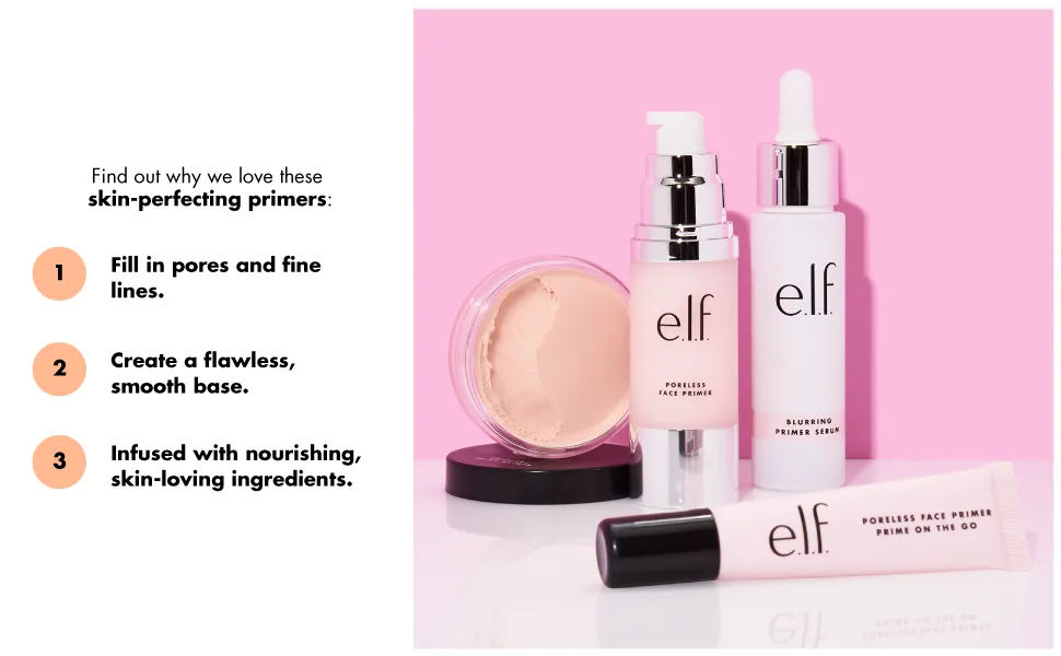 e.l.f. Poreless Putty Primer + Poreless Face Primer | Minimizes Pores & Preps Skin Poreless Putty Primer 21 g (Pack of 1) Putty Primer + Poreless Face Primer - product information 5