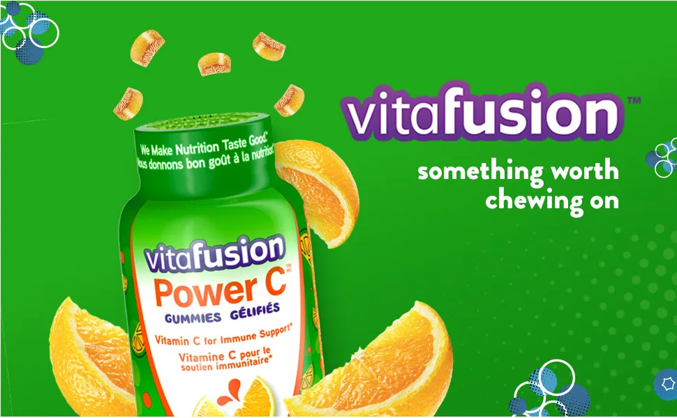 Vitafusion Calcium + Power C Adult Vitamin Gummies Bundle | Bone & Immune Support 250 Count (3-Month Supply) Gummies + Power C Adult Vitamin Gummies - product information 6